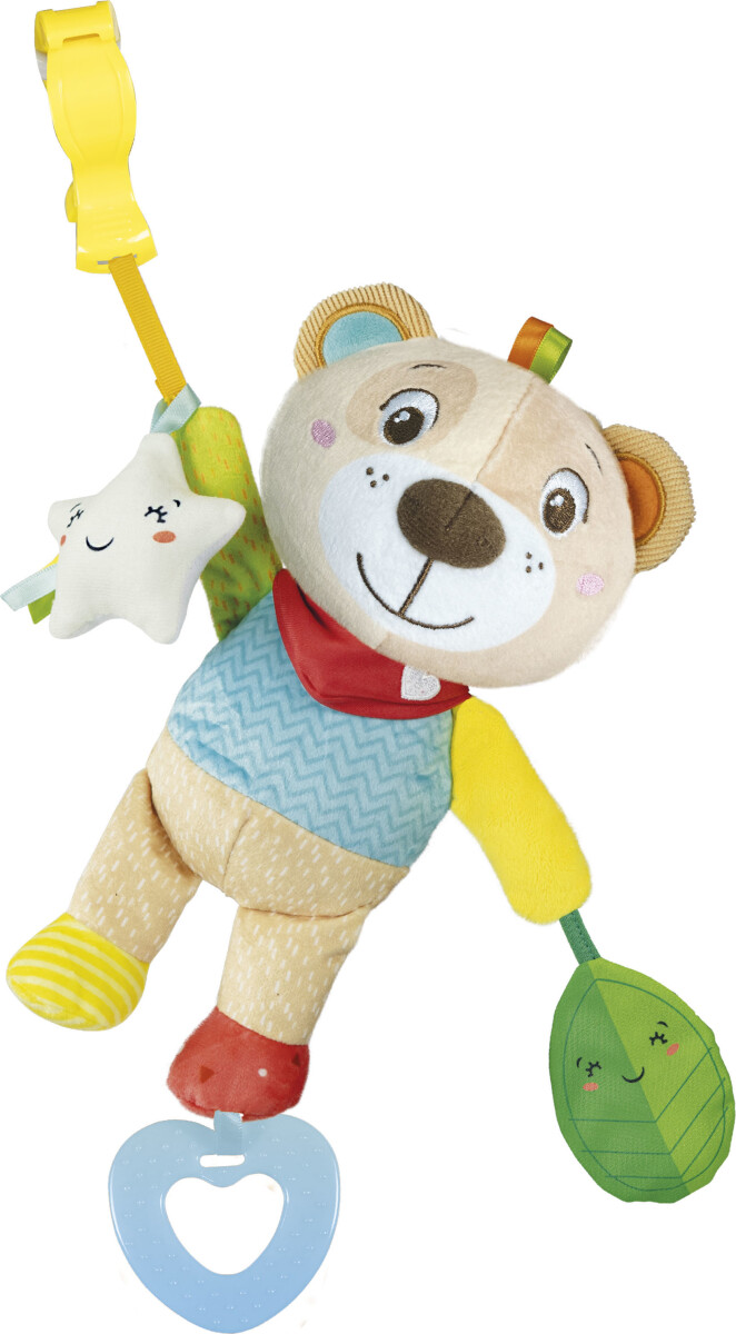 Baby Clementoni - Plys Rangle - Bjørn