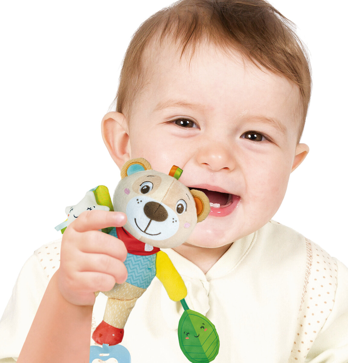 Baby Clementoni - Plys Rangle - Bjørn