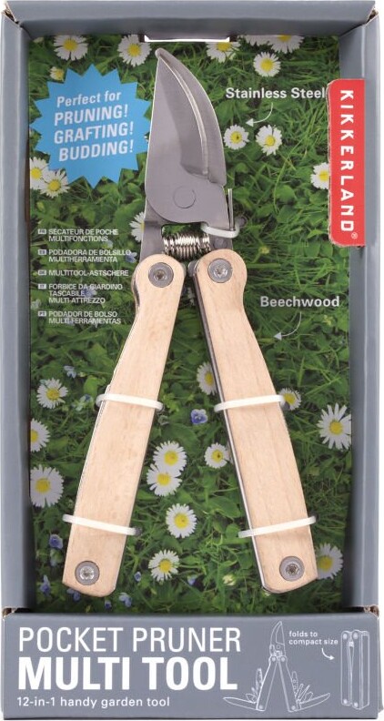 Kikkerland - 12-I-1 Lommeskærer Multiværktøj