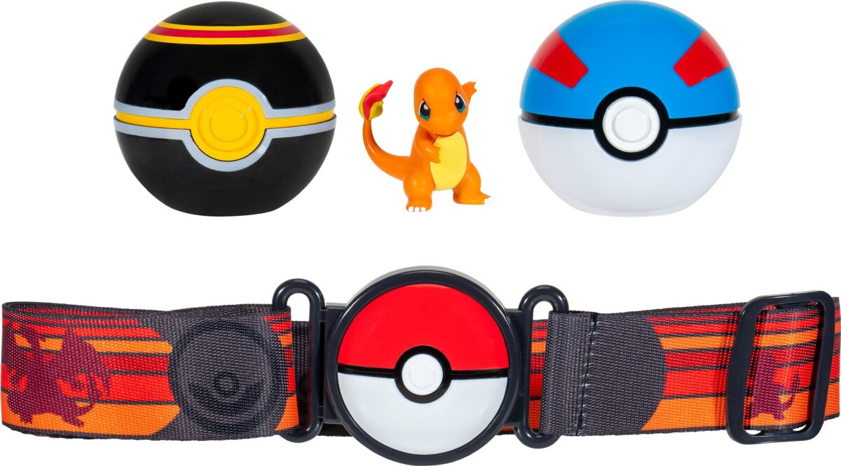 Pokemon - Clip N Go Belt Set Charmander