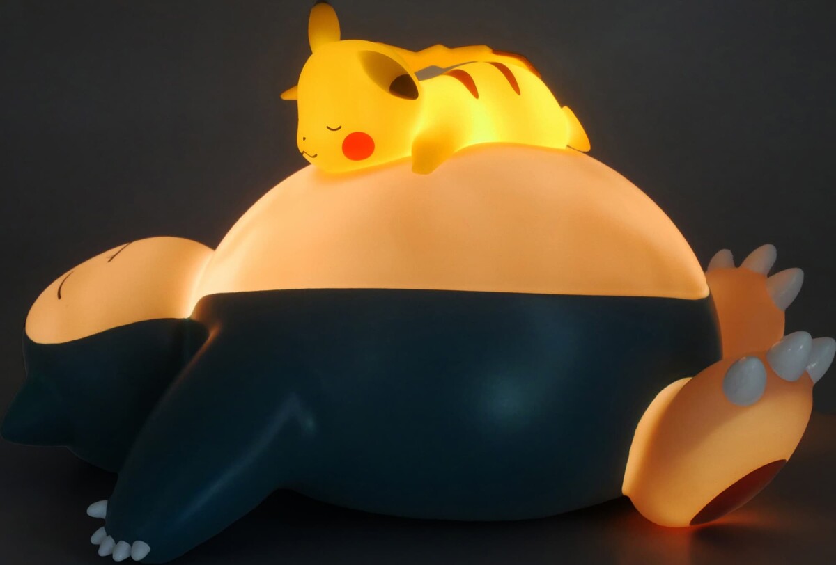 Pokemon - Snorlax Pikachu Led Lamp