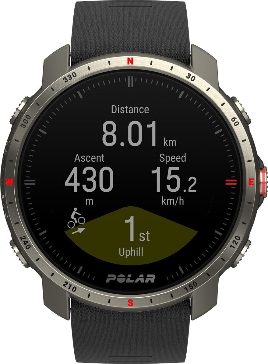 Polar - Grit X Pro Titan Smartwatch