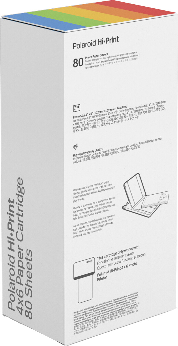 Polaroid - Hi-Print Patron 80 Ark 4X6