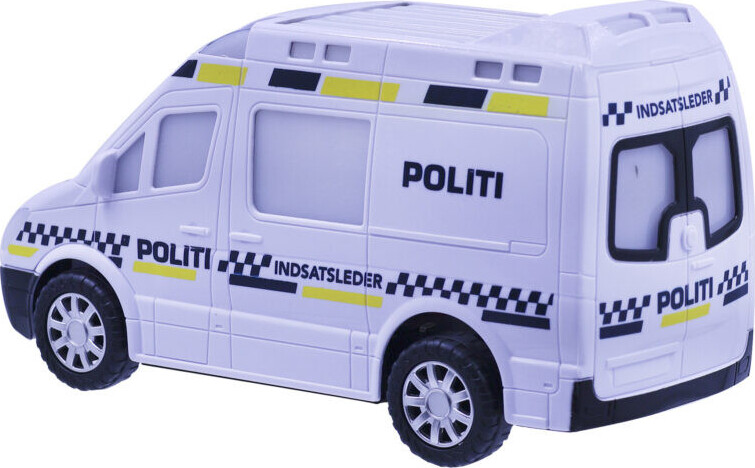Politibil Legetøj Med Lyd Og Lys