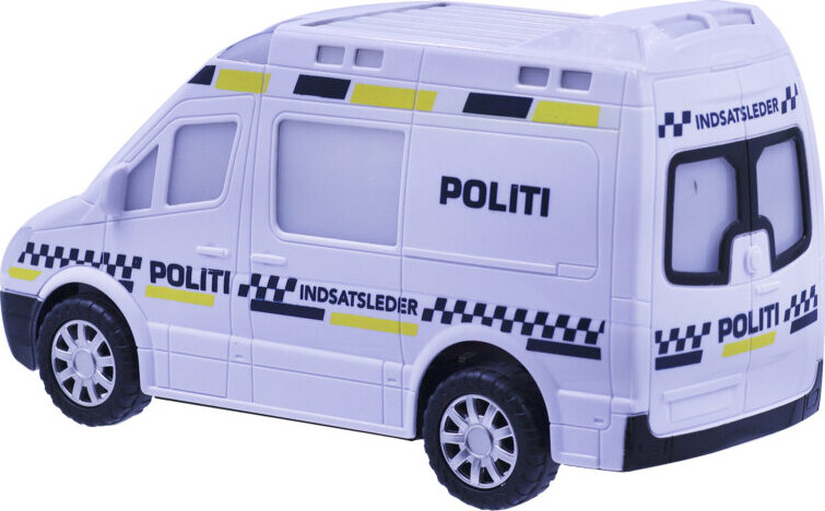 Politibil Legetøj Med Lyd Og Lys