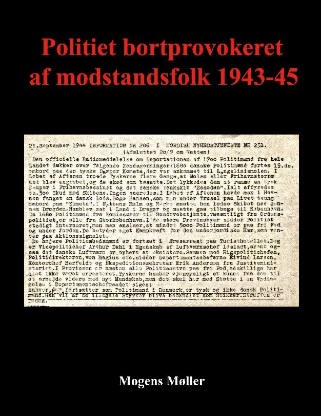 Politiet Bortprovokeret Af Modstandsfolk 1943-45