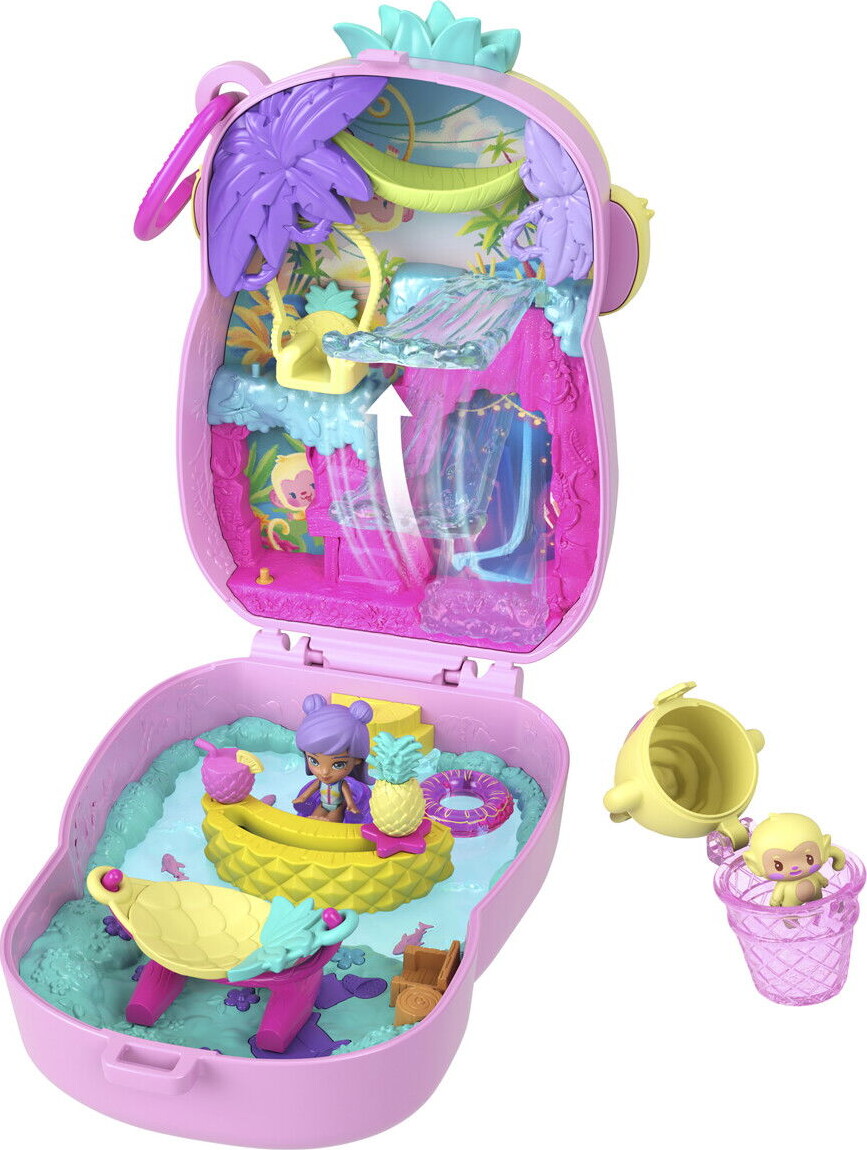Polly Pocket - Pineapple Monkey Colada - Mattel Jkc49