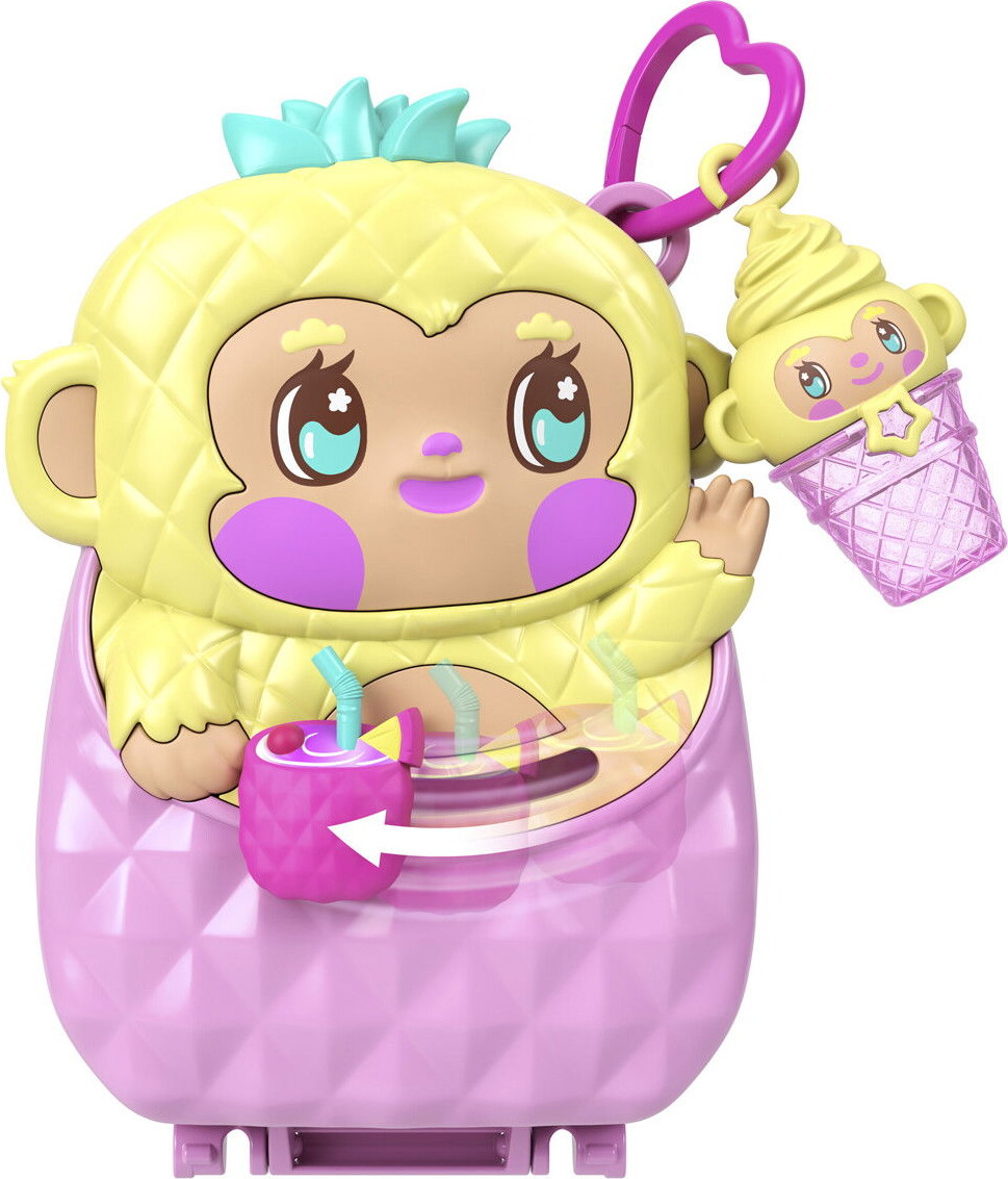 Polly Pocket - Pineapple Monkey Colada - Mattel Jkc49