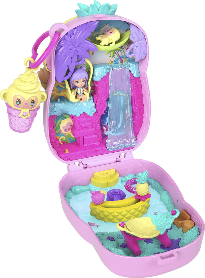 Polly Pocket - Pineapple Monkey Colada - Mattel Jkc49