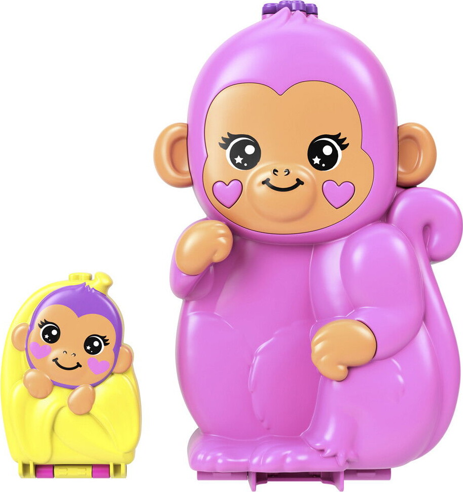 Polly Pocket - Adventures In Rio - Momma Monkey Baby - Mattel