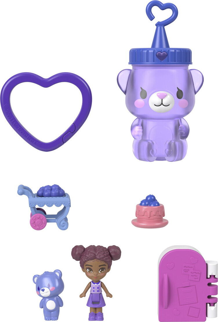 Polly Pocket - Blueberry Besties Compact - Mattel Jkc48