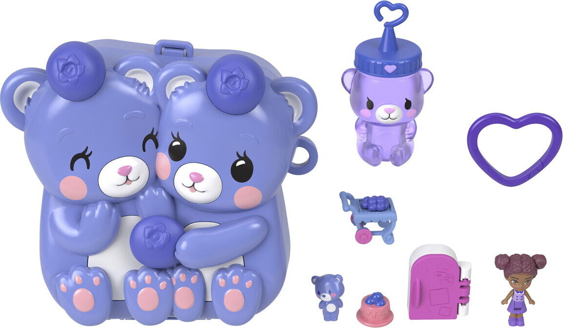 Polly Pocket - Blueberry Besties Compact - Mattel Jkc48