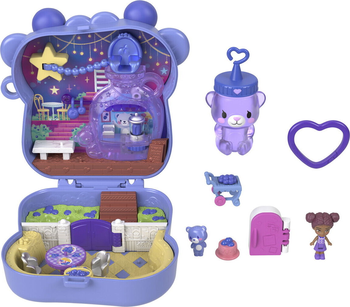 Polly Pocket - Blueberry Besties Compact - Mattel Jkc48
