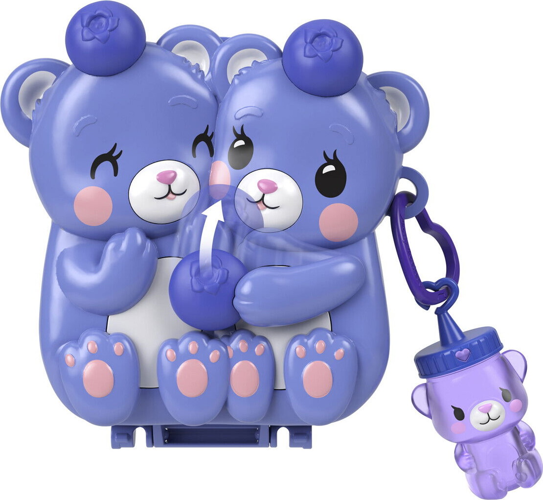Polly Pocket - Blueberry Besties Compact - Mattel Jkc48