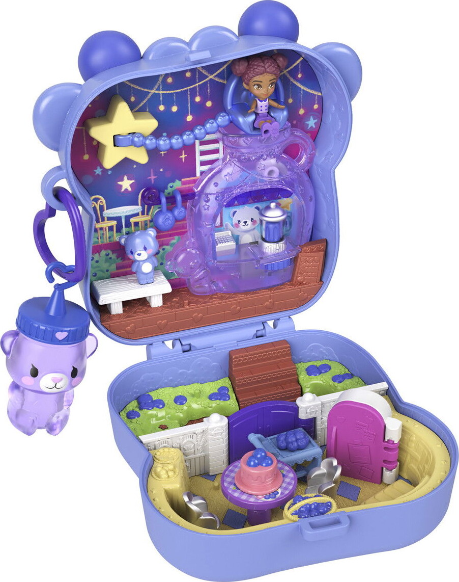 Polly Pocket - Blueberry Besties Compact - Mattel Jkc48