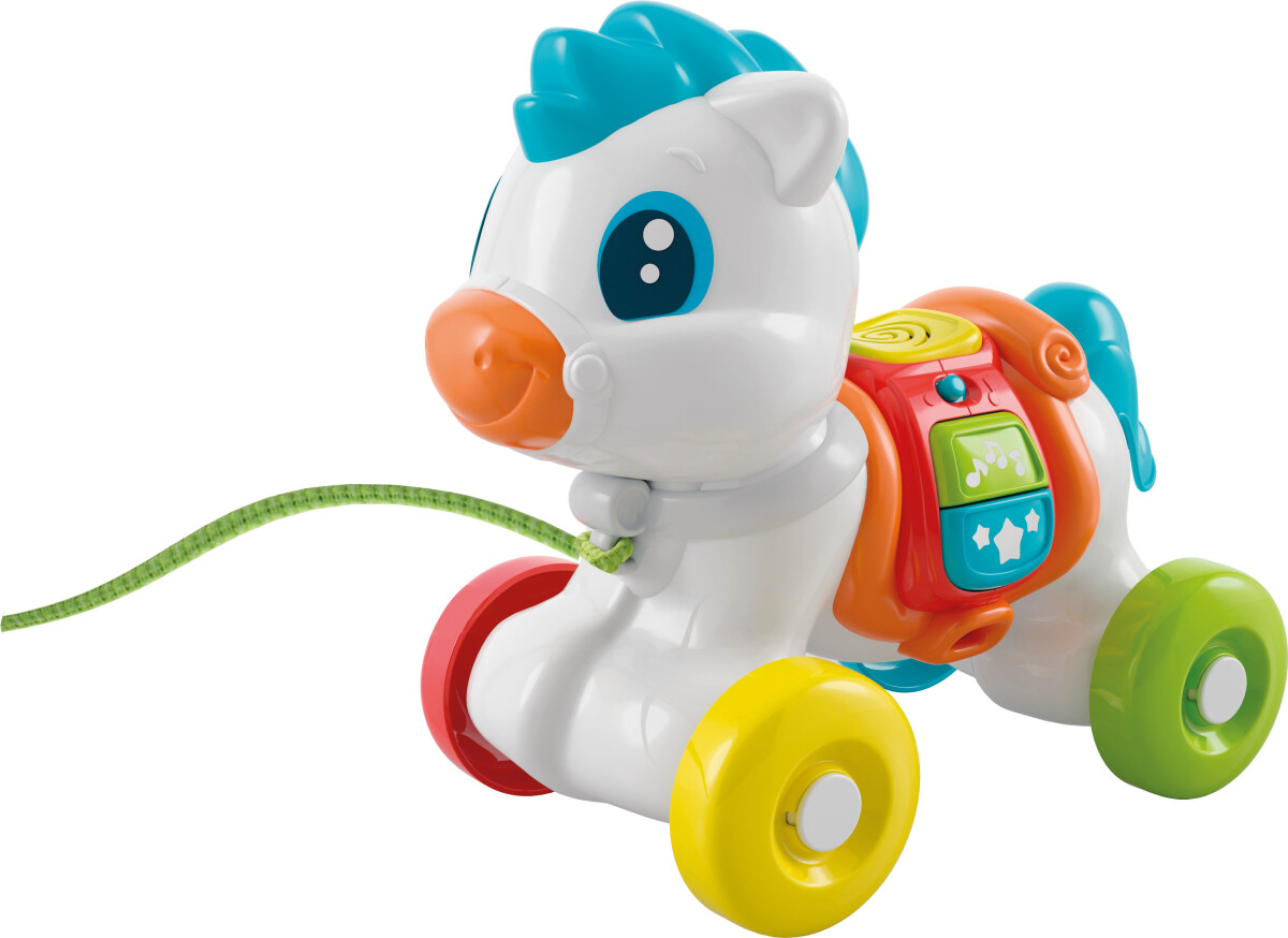 Clementoni - Pony Trækdyr Med Lyd