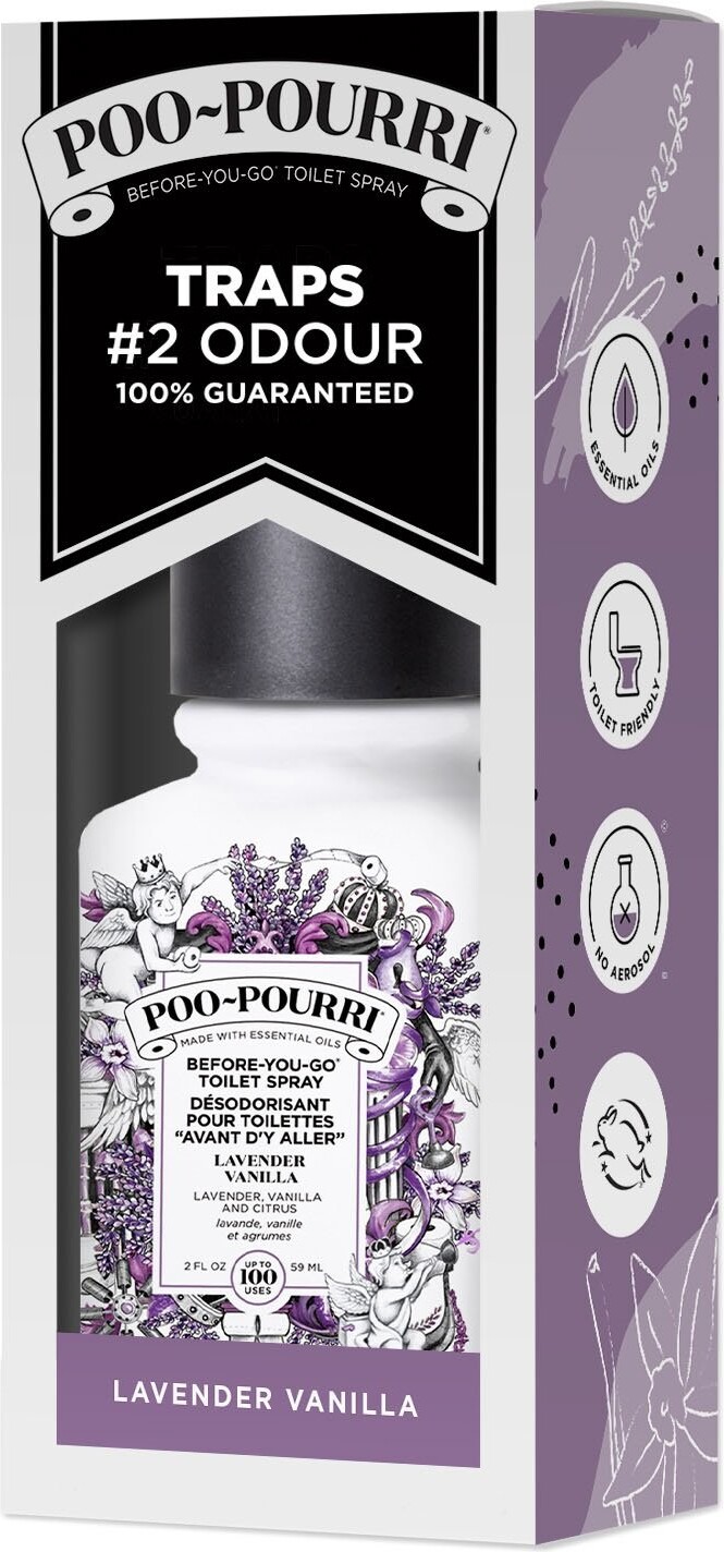 Poo Pourri - Lavender Vanilla Toilet Spray 59 Ml