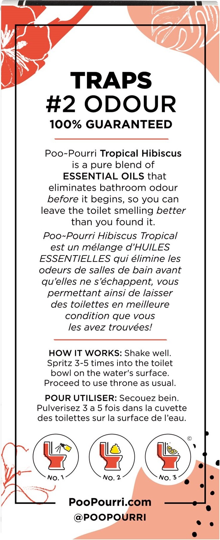 Poo Pourri - Tropical Hibiscus Toilet Spray 59 Ml