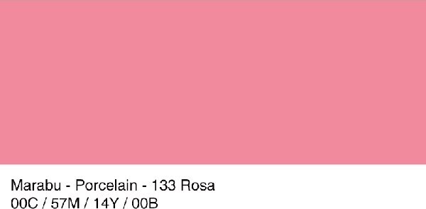 Glas Og Porcelænsmaling - Rose Pink - Porcelain Glass Glossy - 15 Ml