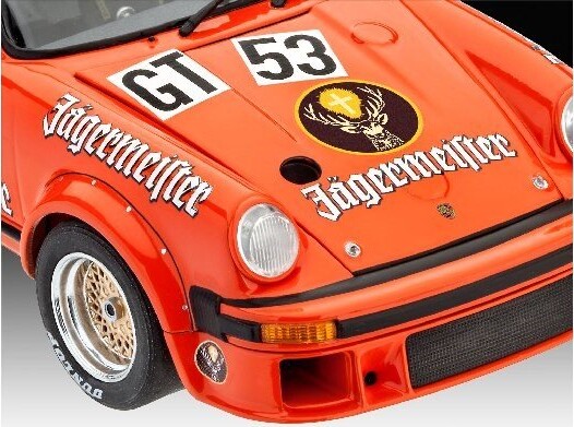 Revell - Porsche 934 Model Bil Byggesæt - 1 24 - Level 3 - 07031