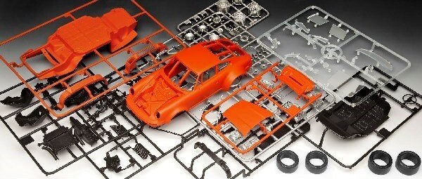 Revell - Porsche 934 Model Bil Byggesæt - 1 24 - Level 3 - 07031