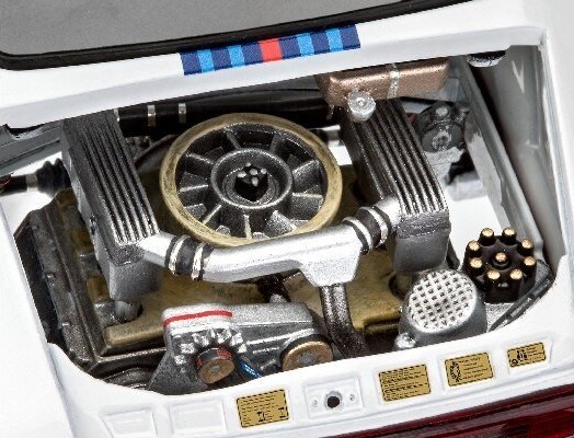Revell - Porsche 934 Martini Bil Byggesæt - 1 24 - Level 3 - 07685