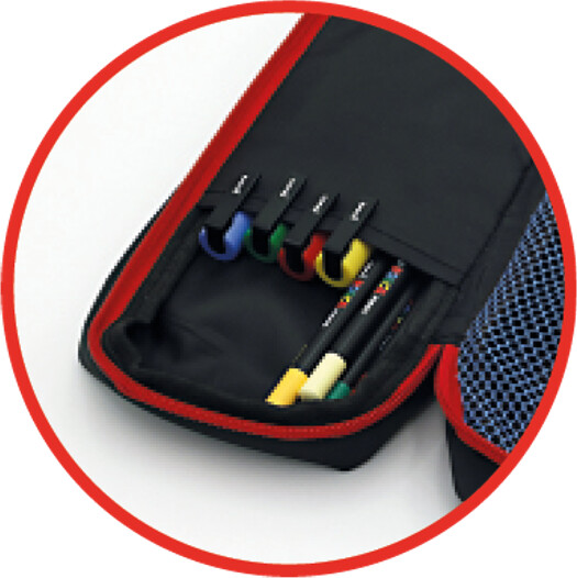 Posca - Bum Bag Penalhus - Sort