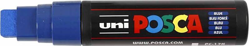Posca Tusch - Nr Pc-17K - Tykkelse 15 Mm - Blå