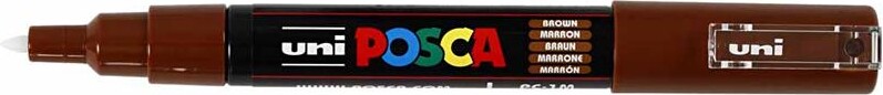 Posca Tusch - Nr Pc-1M - Tykkelse 0 7 Mm - Brun