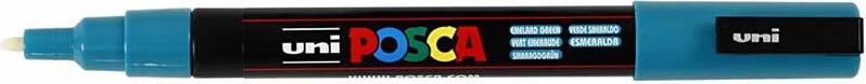 Posca Tusch - Nr Pc-3M - Tykkelse 0 9-1 3 Mm - Smaragdgrøn