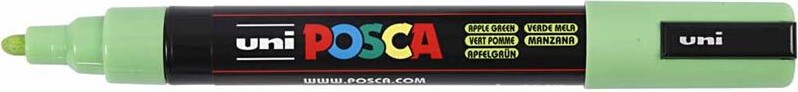 Posca Tusch - Nr Pc-5M - Tykkelse 2 5 Mm - Apple Green
