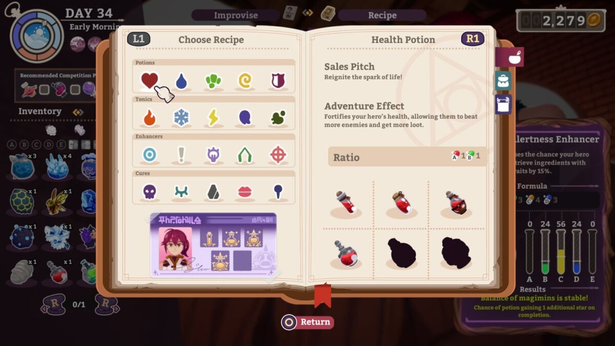 Potionomics Masterwork Edition