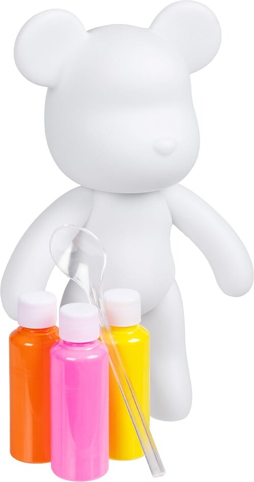 Pour Palz - Diy Paint Bear Collectible - Mango Sunset