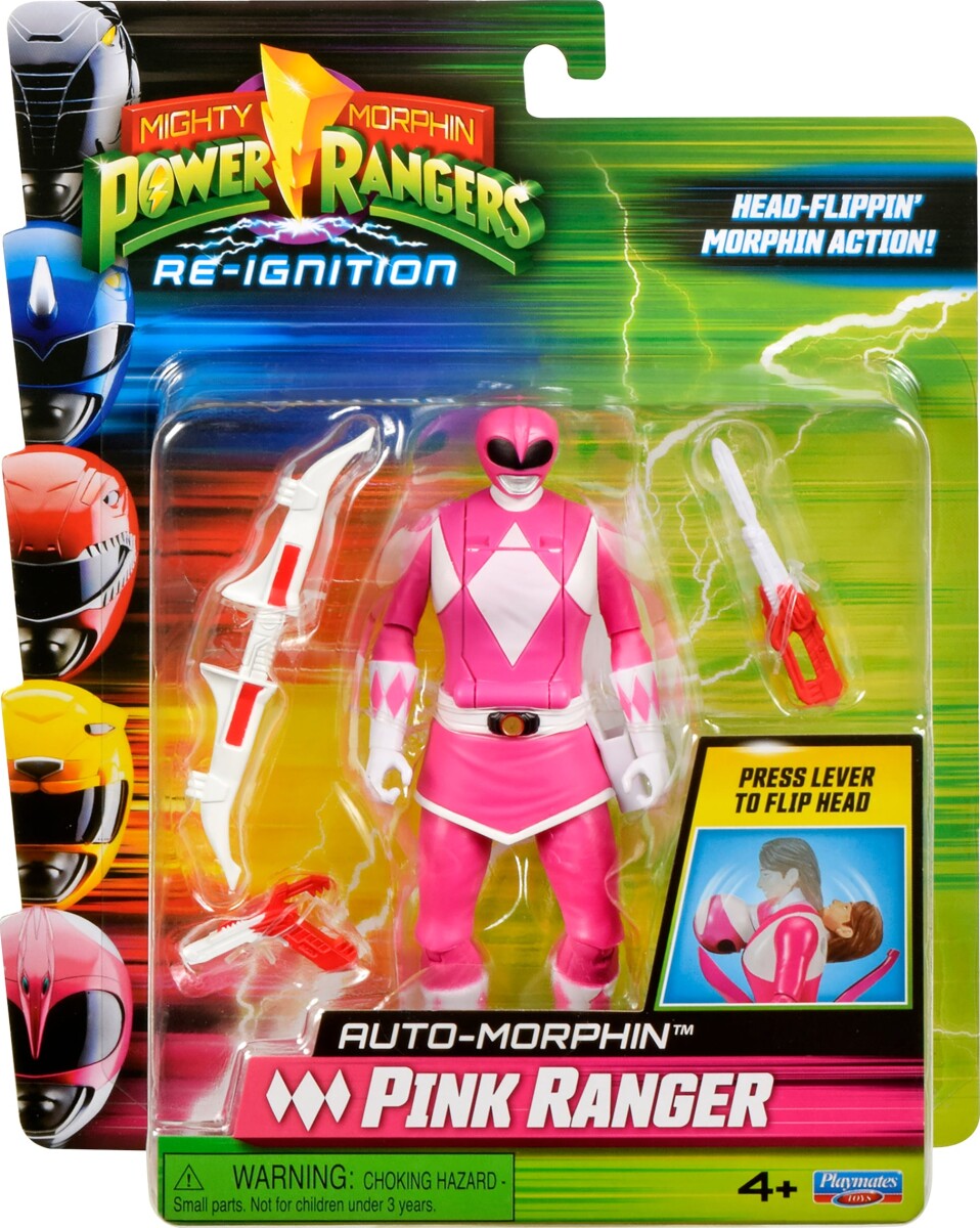 Power Rangers - Auto-Morphin Ranger Figure Pwr68040Co