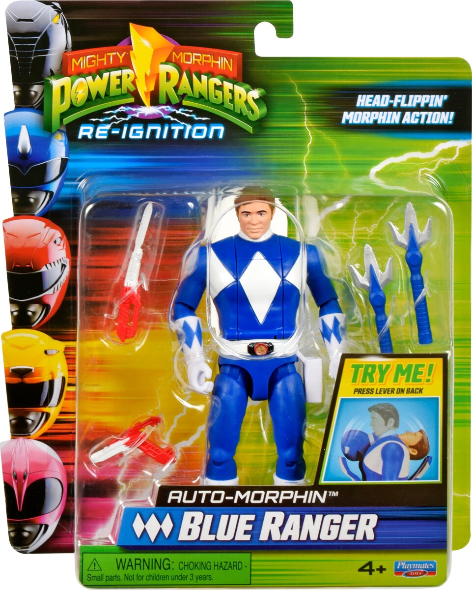 Power Rangers - Auto-Morphin Ranger Figure Pwr68040Co