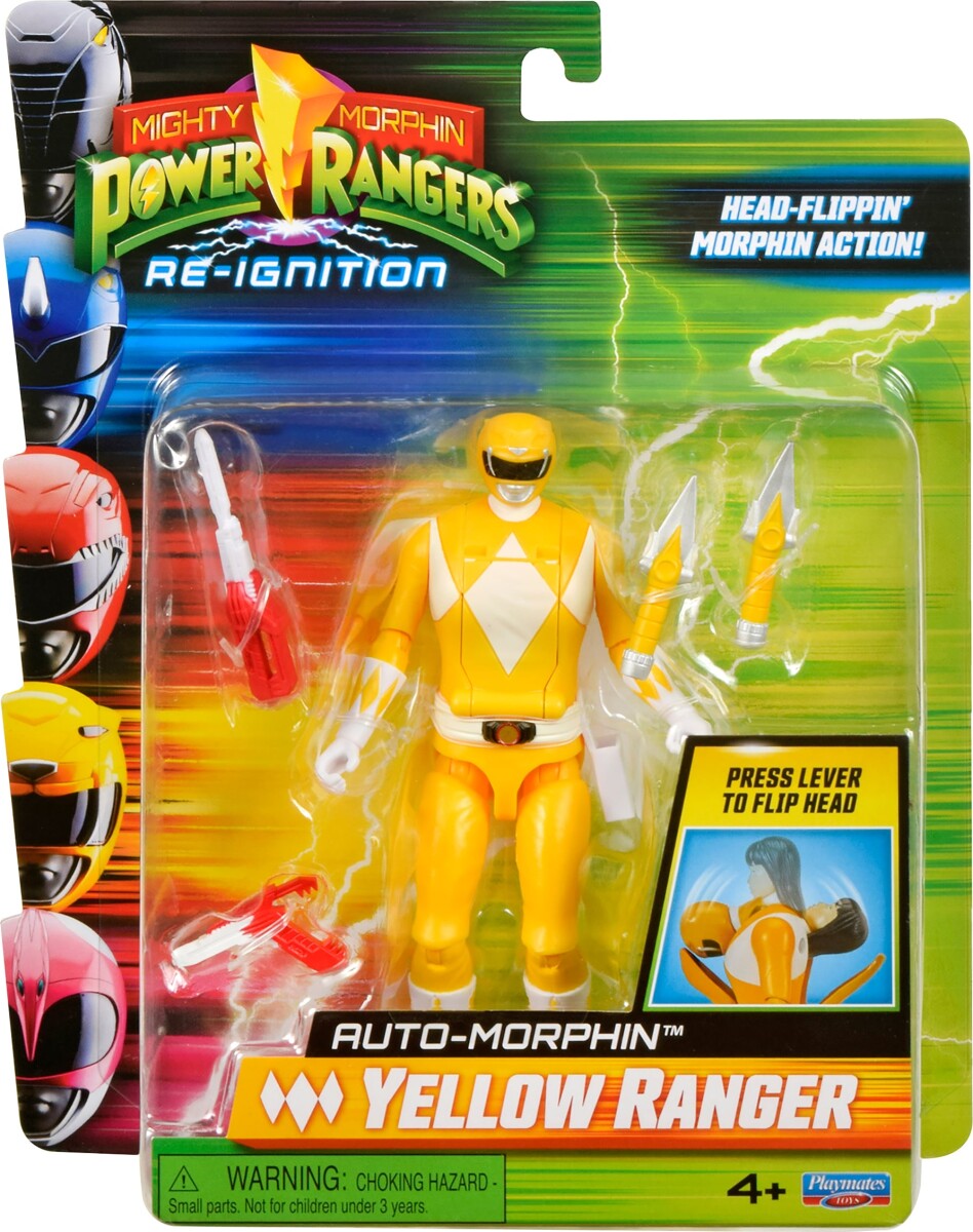 Power Rangers - Auto-Morphin Ranger Figure Pwr68040Co