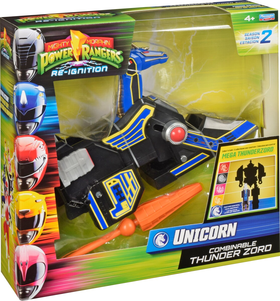 Power Rangers - Combinable Thunderzord Assortment Pwr68600Co