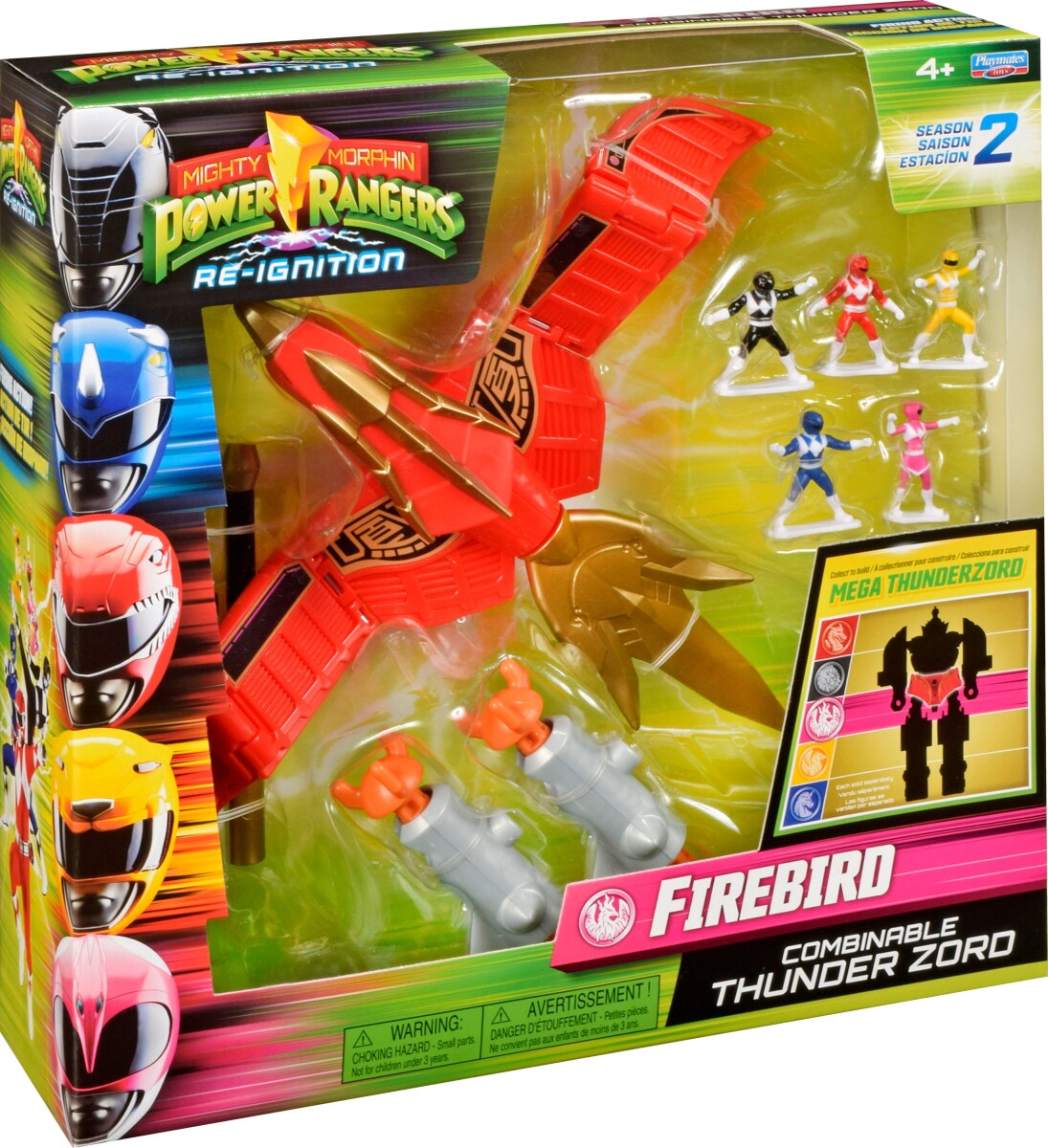 Power Rangers - Combinable Thunderzord Assortment Pwr68600Co