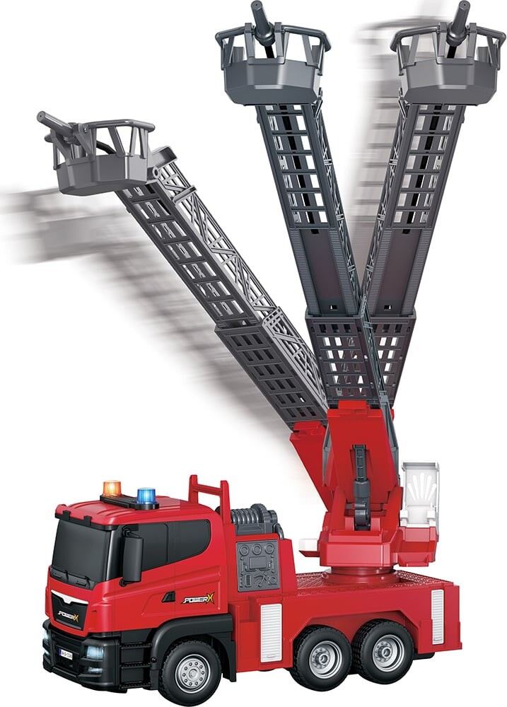Power X - Rc Brandbil Med Vandsprøjte