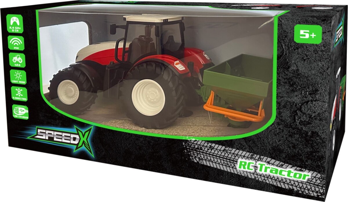 Power X - Rc Tractor With Seed Wagon 20299
