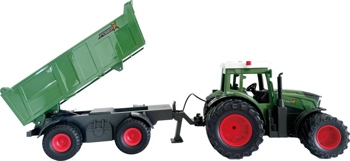 Power X - Rc Traktor Med Trailer