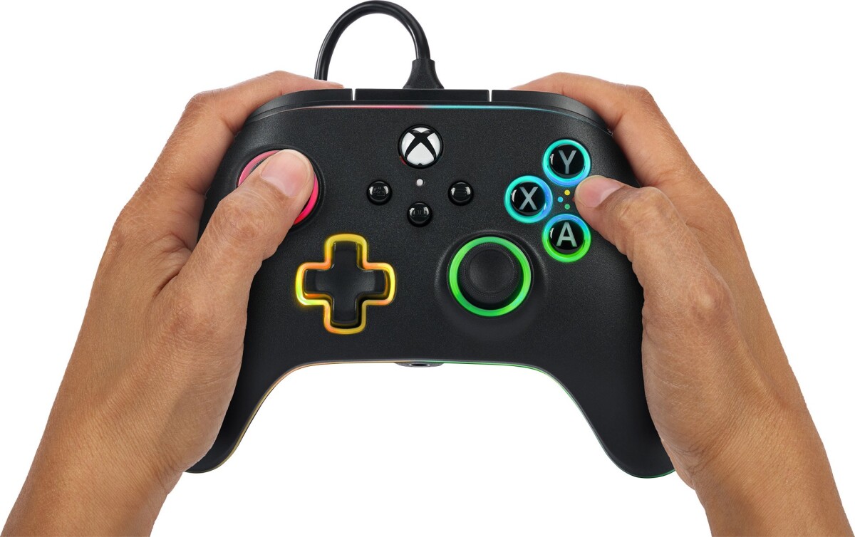 Powera Advantage Wired Controller - Xbox Series Xs - M Lumectra - Black