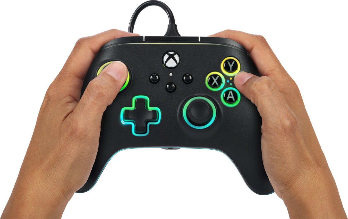 Powera Advantage Wired Controller - Xbox Series Xs - M Lumectra - Black