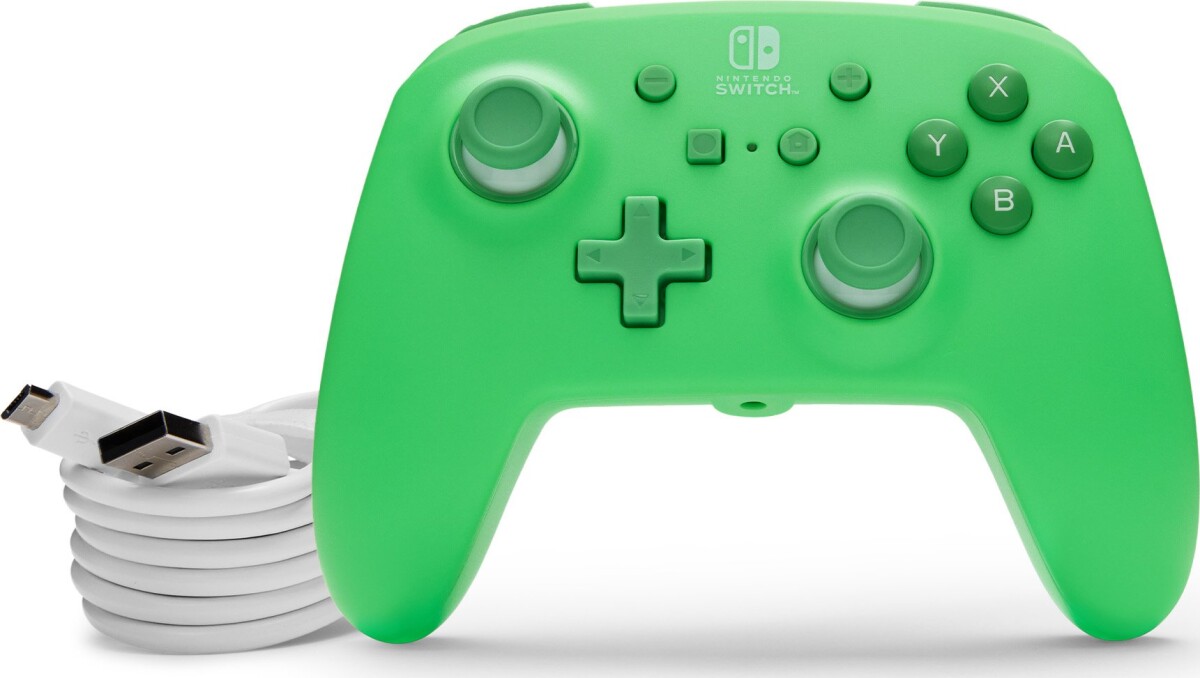 Powera - Enhanced Kablet Controller Til Nintendo Switch - Seafoam Green