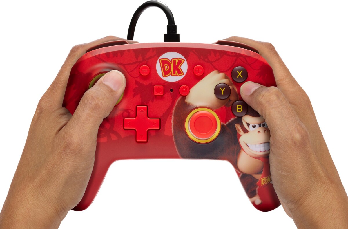 Powera Enhanced Wired Controller - Donkey Kong Flex Nintendo Switch