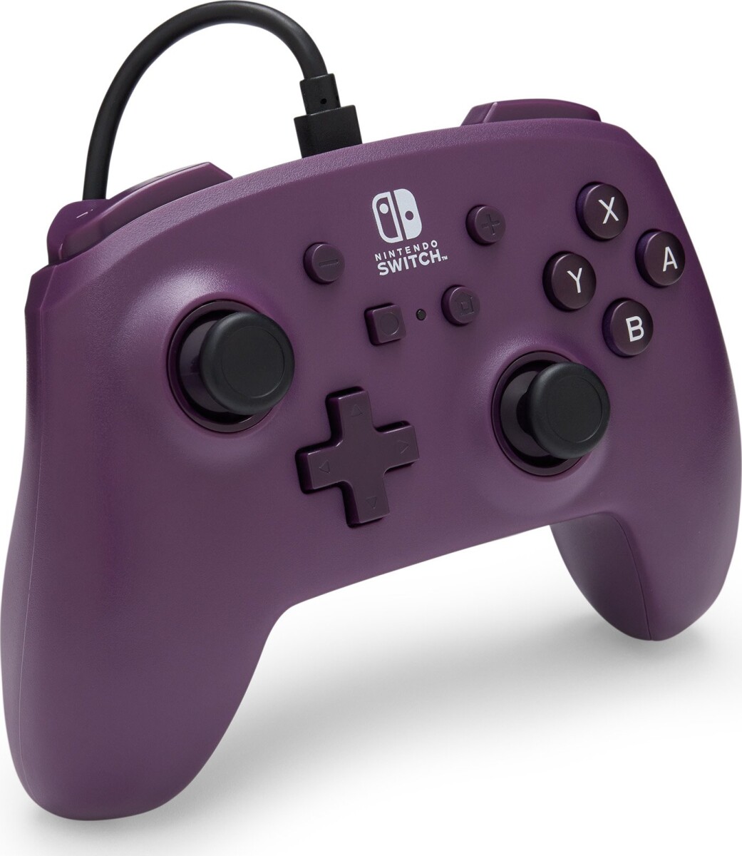 Powera - Enhanced Wired Controller For Nintendo Switch - Galaxy Purple