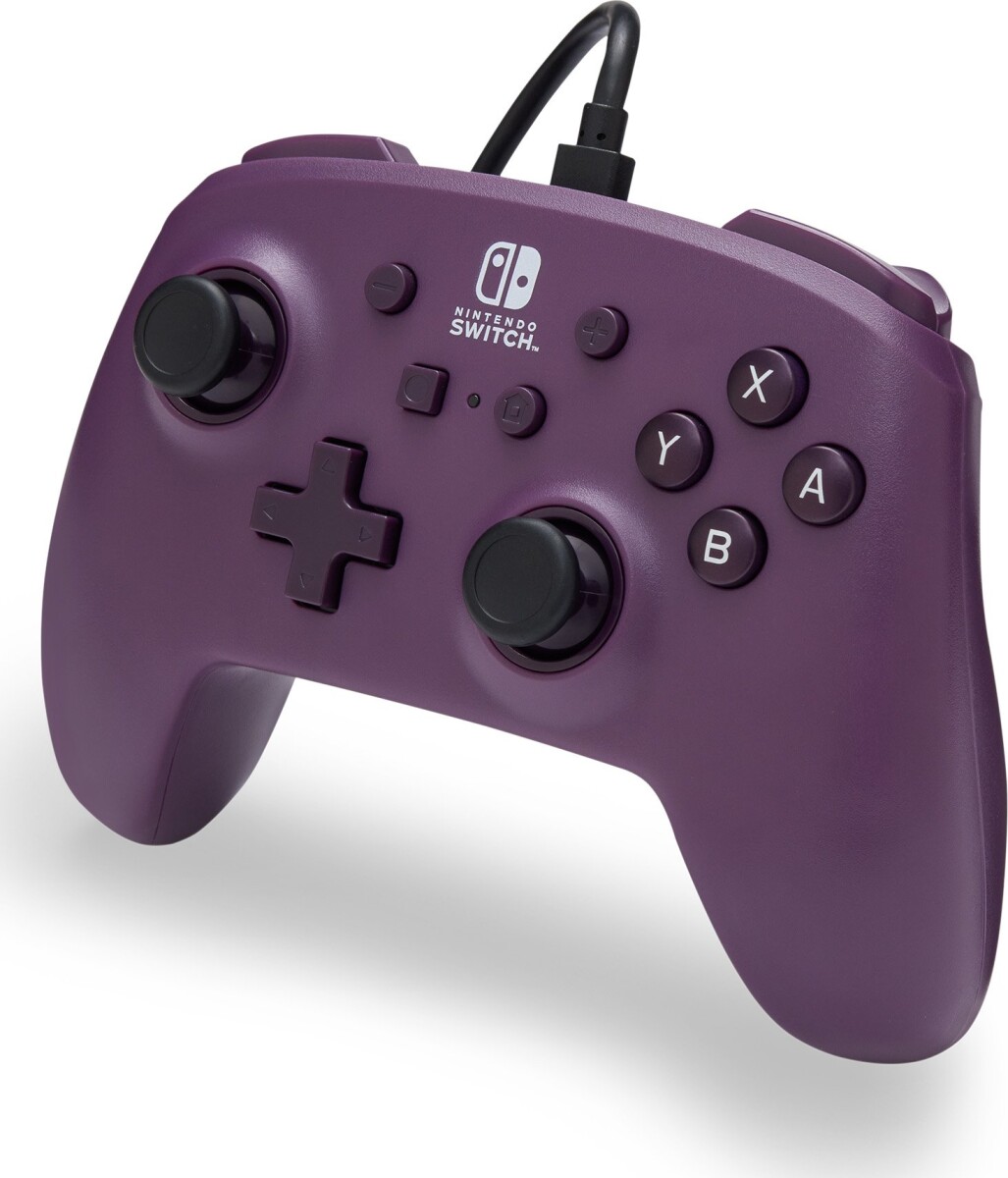 Powera - Enhanced Wired Controller For Nintendo Switch - Galaxy Purple