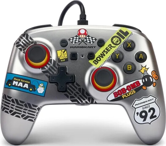Powera Enhanced Wired Controller For Nintendo Switch - Mario Kart