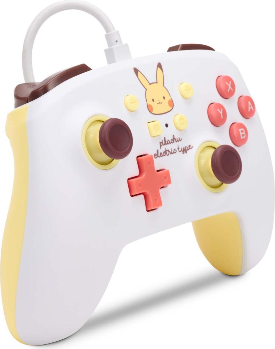 Powera - Enhanced Wired Controller Til Nintendo Switch - Pikachu