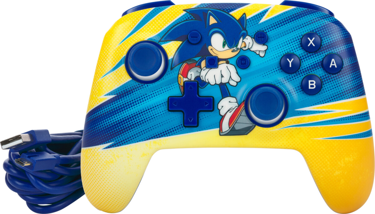 Powera Enhanced Wired Controller For Nintendo Switch - Sonic Boost